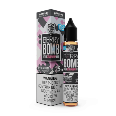 Vgod Berry Bomb Iced Salt Likit Vgod Berry Bomb Iced Salt Likit