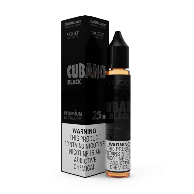 Vgod Cubano Black Salt Likit Vgod Cubano Black Salt Likit