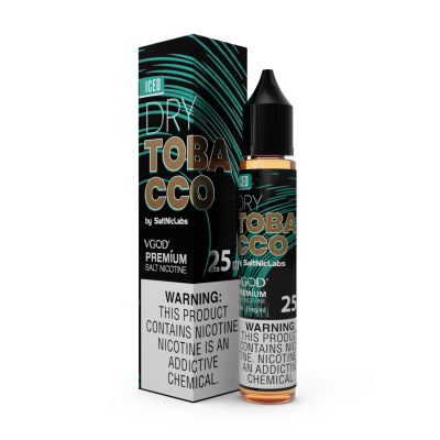 Vgod Dry Tobacco Iced Salt Likit Vgod Dry Tobacco Iced Salt Likit