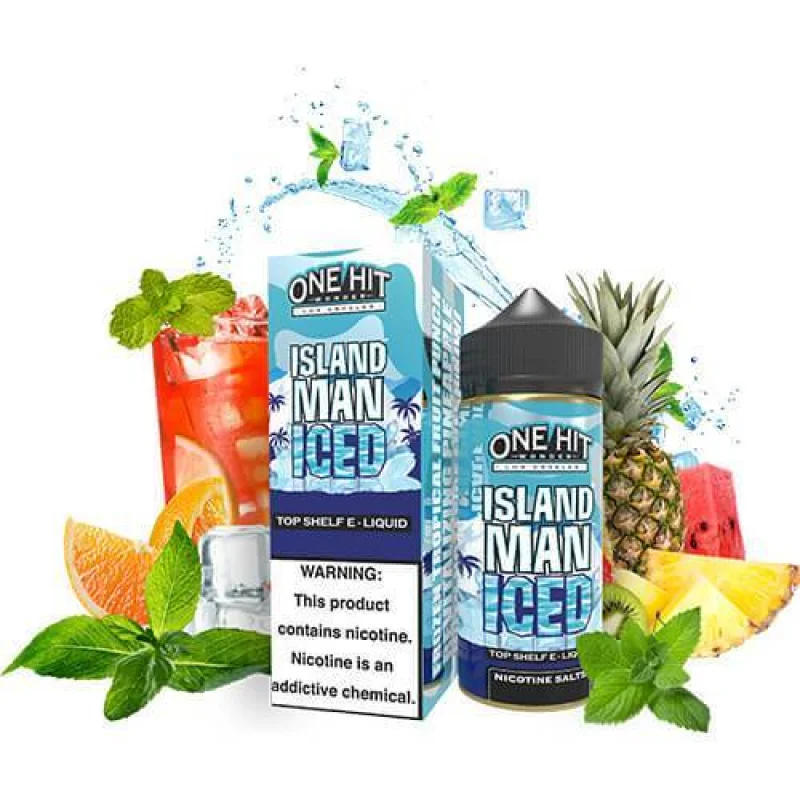 One Hit Wonder İsland Man İced 100ml One Hit Wonder İsland Man İced 100ml
