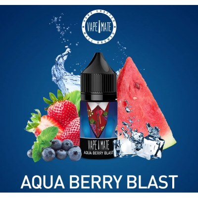 Vape Mate Aqua Berry Blast Likit 30ml Vape Mate Aqua Berry Blast Likit 30ml