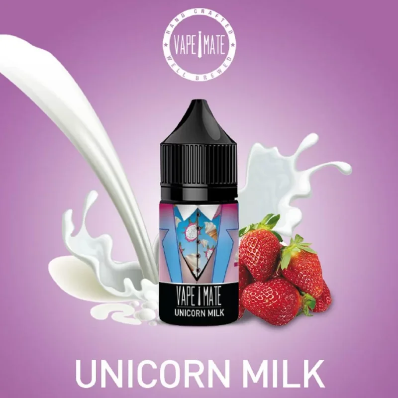 Vape Mate Unicorn Milk Salt Likit 30ml Vape Mate Unicorn Milk Salt Likit 30ml