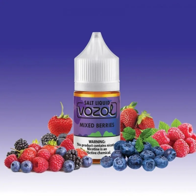 Vozol Mixed Berries Salt Likit 30ml Vozol Mixed Berries Salt Likit 30ml