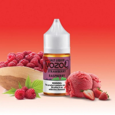 Vozol Strawberry Raspberry Salt Likit 30ml Vozol Strawberry Raspberry Salt Likit 30ml